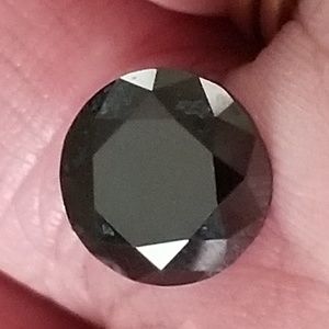 Certified Genuine Loose Black Diamond 3+CTW